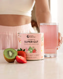 Nutra Naturals (Nutra Organics) Super Gut Strawberry Kiwi 225g, 25 Serves