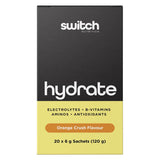 Switch Nutrition Hydrate 20 Sachets Orange Crush