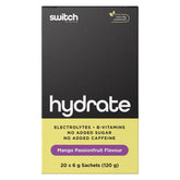 Switch Nutrition Hydrate 20 Sachets Mango Passionfruit