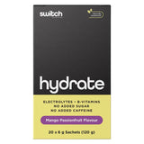 Switch Nutrition Hydrate 20 Sachets Mango Passionfruit