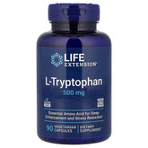 Life Extension L-Tryptophan 500 Mg, 90 vegetarian capsules