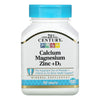 21st Century Calcium, Magnesium, Zinc + D3 (90 Tablets)
