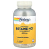 Solaray Betaine HCL + Pepsin 650 mg 250 VegCaps