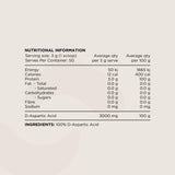 Switch Nutrition D-Aspartic Acid 50 Serves Unflavoured, 150 g