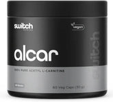 Switch Nutrition Alcar Acetyl L-Carnitine 60 Capsules