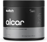 Switch Nutrition Alcar Acetyl L-Carnitine 60 Capsules