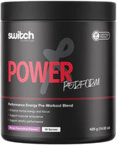 Switch Nutrition Power Perform Pre-Workout 30 Serves Mango Passionfruit