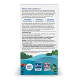 Nordic Naturals Lemon Flavour Arctic Cod Liver Oil 90 Soft Gels