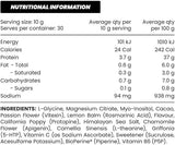 Zombie Labs Blackoutz Hardcore Sleep Compound 300g Toxic Tropic Flavour 30 Scoops