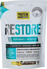 Protein Supplies Australia Restore Hydration Powder, Pine Coconut 200 g