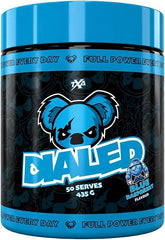 The X Athletics OG Dialed Pre-Workout Blue Raspberry 50 Servings