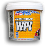 International Protein Amino Charged Choc Raspberry Flavour Whey Protein Isolate Powder 3 kg