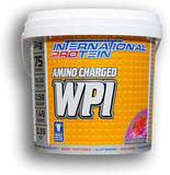 International Protein Amino Charged Strawberry Flavour Whey Protein Isolate Powder 3 kg