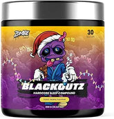 Zombie Labs Blackoutz Hardcore Sleep Compound 300g Toxic Tropic Flavour 30 Scoops