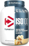 Dymatize ISO100 100% Hydrolyzed Whey Protein Isolate, Gourmet Vanilla 3lb