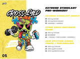 Zombie Labs Cross-Eyed Pre Workout 400gm Toxic Tropic Flavour 40 Scoops