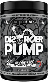 Faction Labs Disorder Pump 25 Serve Black Fire (Grape)
