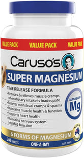 Caruso's Natural Health Super Magnesium 240 Tablets