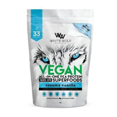 White Wolf Nutrition Vegan Superfood Protein Blend 1kg Creamy Vanilla