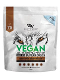 White Wolf Nutrition Vegan Superfood Protein Blend 2.25kg (75 Serves) Smooth Chocolate