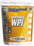 International Protein Amino Charged Vanilla Ice Cream Flavour Whey Protein Isolate Powder 907 g