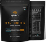 myBrainCo. Bio-Optimised Plant Protein Powder Natural Chocolate 450g 15 Serves