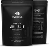 myBrainCo. Pure Himalayan Shilajit Mineral Complex 100 Servings 100g