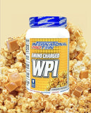 International Protein Amino Charged Caramel Popcorn Flavour Whey Protein Isolate Powder 1.25 kg