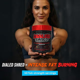 The X Athletics Dialed Shred Creaming Soda Raspberry 40 serves