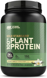 OPTIMUM NUTRITION Gold Standard 100% Plant Protein Creamy Vanilla, 727g, 20 Serve