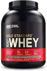OPTIMUM NUTRITION Gold Standard 100% Whey Protein Powder Chocolate Coconut, 2.27kg