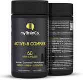 myBrainCo. Active-B Complex Supplement 60 Veg Capsules