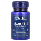 Life Extension B12, 500 Mcg, 100 dissolving lozenges