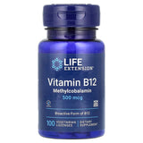Life Extension B12, 500 Mcg, 100 dissolving lozenges