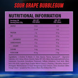 The X Athletics OG Dialed Pre-Workout Sour Grape Bubblegum 50 Servings