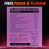 The X Athletics OG Dialed Pre-Workout Blue Raspberry 50 Servings