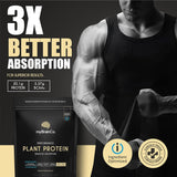 myBrainCo. Bio-Optimised Plant Protein Powder Natural Vanilla 450g 15 Serves