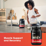 Optimum Nutrition Gold Standard 100% Whey Protein Powder, Strawberry 4.54kg