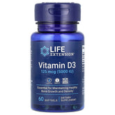 Life Extension Vitamin D3 5000iu 60 Capsules