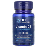 Life Extension Vitamin D3 5000iu 60 Capsules