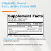 Doctor's Best Fully Active Folate with Quatrefolic 400 mcg 90 Veggie Caps
