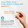 Doctor's Best Fully Active Folate with Quatrefolic 400 mcg 90 Veggie Caps
