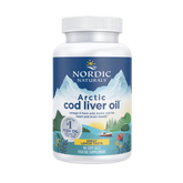 Nordic Naturals Lemon Flavour Arctic Cod Liver Oil 90 Soft Gels