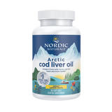 Nordic Naturals Lemon Flavour Arctic Cod Liver Oil 90 Soft Gels