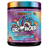 Faction Labs Disorder Pre Workout 50 Serves Rainbow Warrior (Bubblegum Ice Cream)