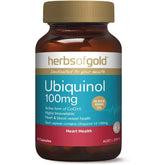 Herbs of Gold Ubiquinol 100mg 30 Capsules