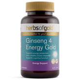 Herbs of Gold Ginseng 4 Energy Gold 60 Tablets