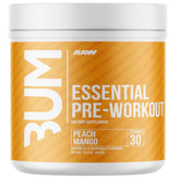 Raw Nutrition CBUM Essential Pre-Workout Peach Mango 30 Serves