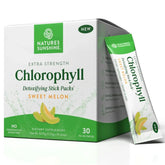 Nature's Sunshine Chlorophyll 30 Sweet Melon Stick Packs