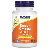 NOW Foods Super Omega 3-6-9 90 Capsules